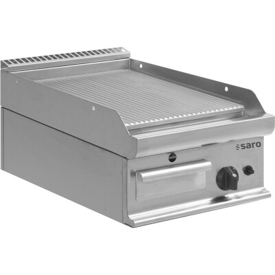SARO Gas-Griddleplatte Tisch Modell E7/KTG1BBR