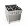SARO Gastro Gasherd offener Unterbau 4 Brenner Modell LQ / CUG4BA