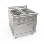 SARO Gastro Elektroherd + Ofen 4 Platten Modell LQ / CQE4LE