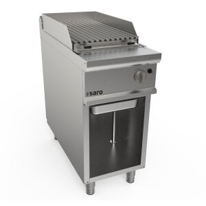 SARO Gastro Lavasteingrill 400 mm Standmodell LQ / BS1BA
