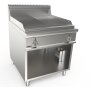 SARO Gastro Elektrogriddleplatte 800 mm breit Stand 1/2+1/2 Modell LQ / FTG4BAM