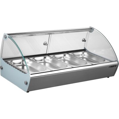 SARO Gastro Warmhaltevitrine Modell MARIE 4