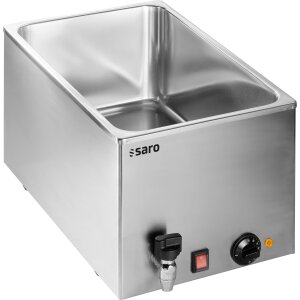 SARO Gastro Bain Marie Modell BMH 210 mit Hahn