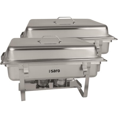SARO Gastro Chafing Dish Twin-Pack ELENA