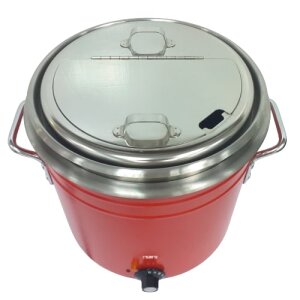 SARO Gastro Retro Suppenkessel rot