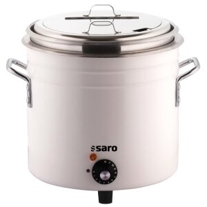 SARO Gastro Retro Suppenkessel weiss