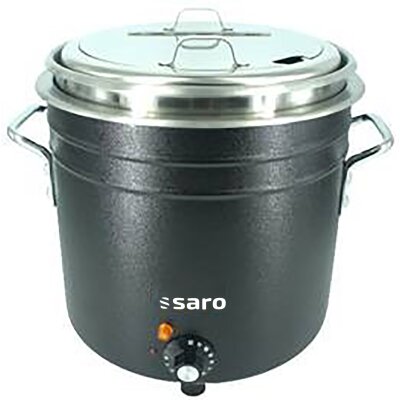 SARO Gastro Retro Suppenkessel schwarz