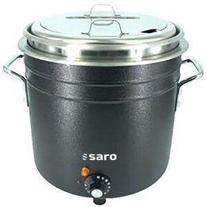 SARO Gastro Retro Suppenkessel schwarz