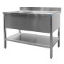 SARO Gastro Sp&uuml;ltisch 1 Becken links - B 1000 x T 600 mm
