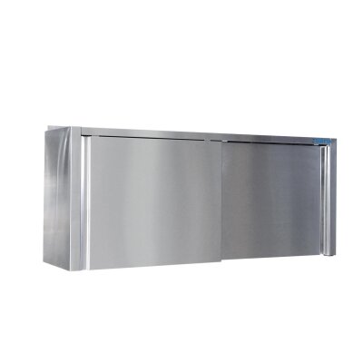 SARO Gastro Edelstahlhängeschrank - 400 mm Tiefe Breite 1000mm