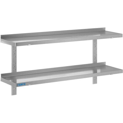 SARO Gastro Wandbord 2 Borde 1400mm