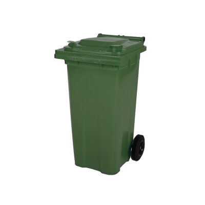 SARO 2 Rad Müllgroßbehälter 120 Liter  -grün-MGB120GR