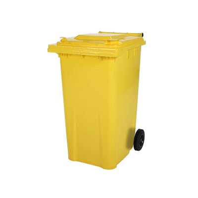 SARO 2 Rad Müllgroßbehälter 80 Liter  -gelb- Modell MGB80GE