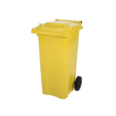 SARO 2 Rad Müllgroßbehälter 120 Liter  -gelb- MGB120GE