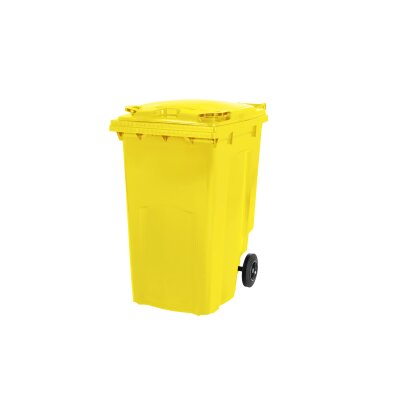 SARO 2 Rad Müllgroßbehälter 240 Liter  -gelb-Modell MGB240GE