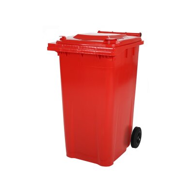 SARO 2 Rad Müllgroßbehälter 80 Liter  -rot- Modell MGB80RO