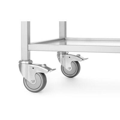 HENDI Servierwagen, geschweißt, Profi Line, 800x500x(H)850mm