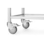 HENDI Servierwagen, geschweißt, Profi Line, 800x500x(H)850mm